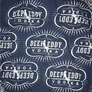 Austins Original Deep Eddy Vodka Dive In Bandana Blue White
